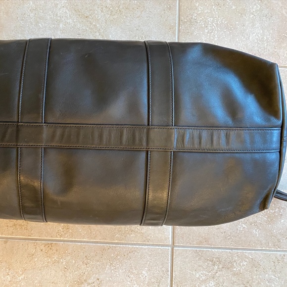 Coach black leather Weekend Duffel 3400-303 - Picture 4 of 7